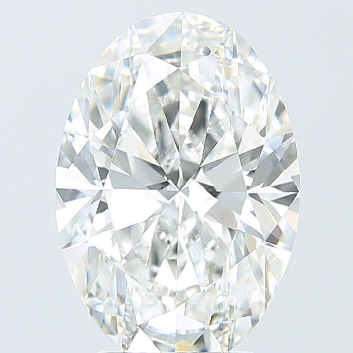 4.02 Carat Oval Shaped, Ideal Cut, E Color, VS1 Clarity, IGI Certified Lab Grown Diamond