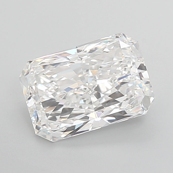 4.75 Carat Radiant Shaped, Ideal Cut, E Color, VS1 Clarity, IGI Certified Lab Grown Diamond