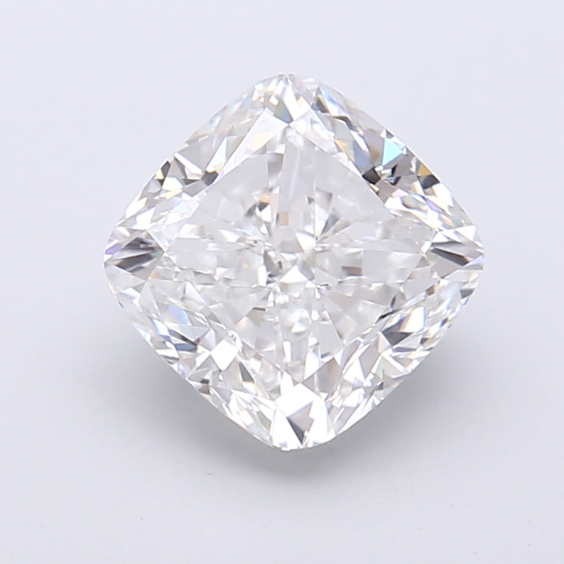 3.25 Carat Cushion Shaped, Very Good Cut, E Color, VVS2 Clarity, IGI Certified Lab Grown Diamond