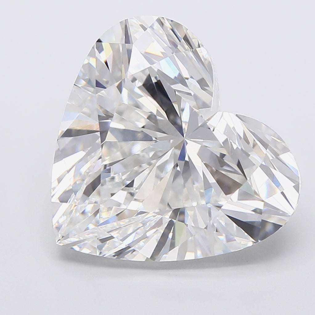 9.34 Carat Heart Shaped, Very Good Cut, E Color, VVS2 Clarity, IGI Certified Lab Grown Diamond