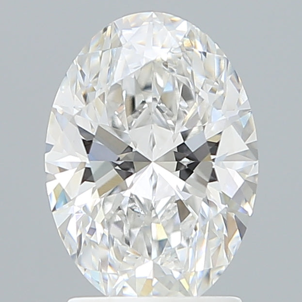 2.09 Carat Oval Shaped, Ideal Cut, E Color, VVS2 Clarity, IGI Certified Lab Grown Diamond