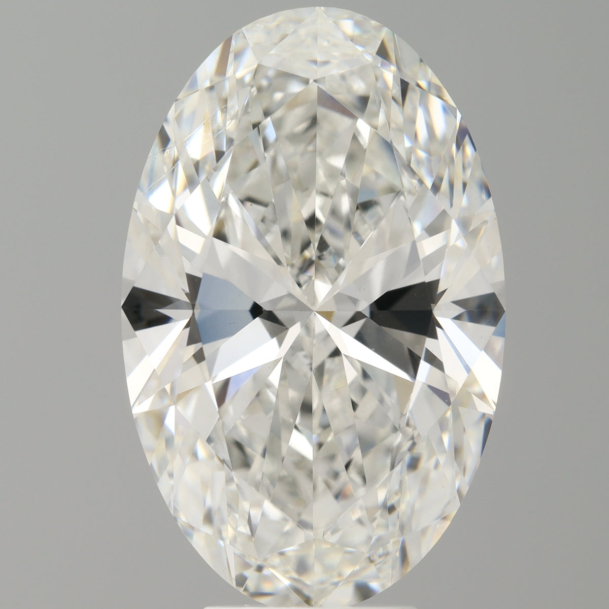 7.09 Carat Oval Shaped, Ideal Cut, E Color, VVS2 Clarity, IGI Certified Lab Grown Diamond