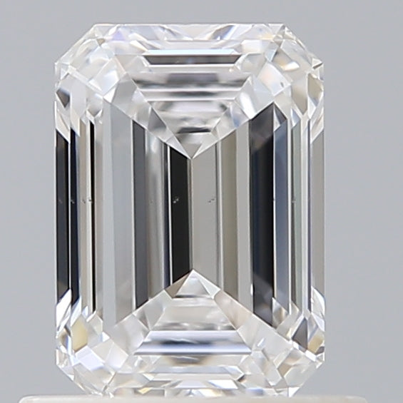 0.91 Carat Emerald Shaped, Ideal Cut, D Color, VS2 Clarity, IGI Certified Lab Grown Diamond