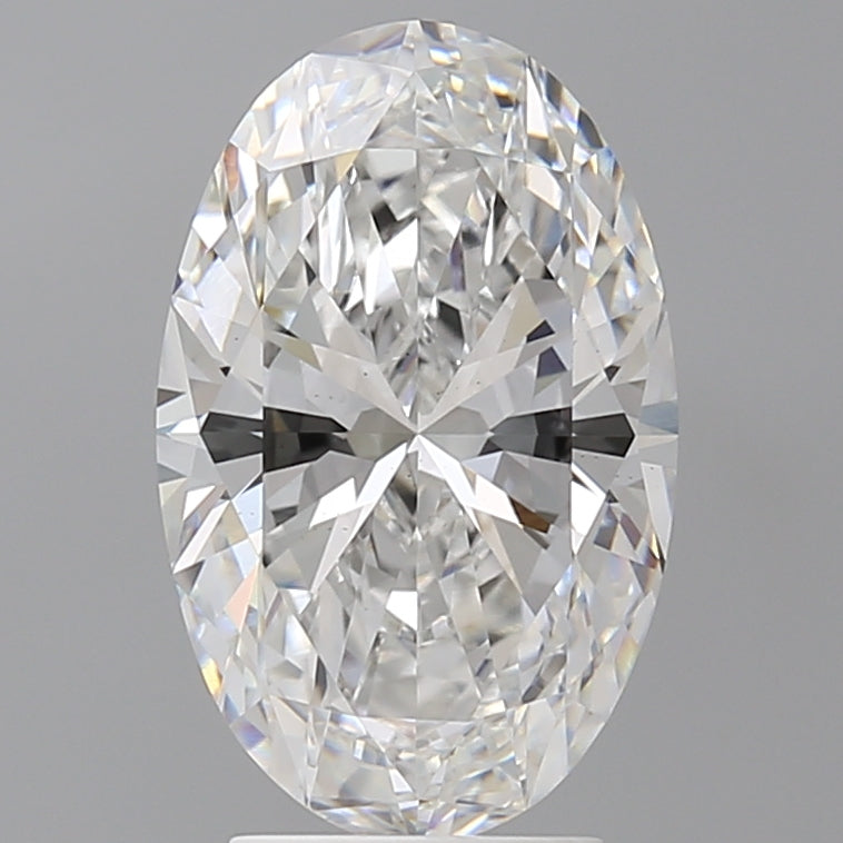 3.50 Carat Oval Shaped, Ideal Cut, E Color, VS1 Clarity, IGI Certified Lab Grown Diamond