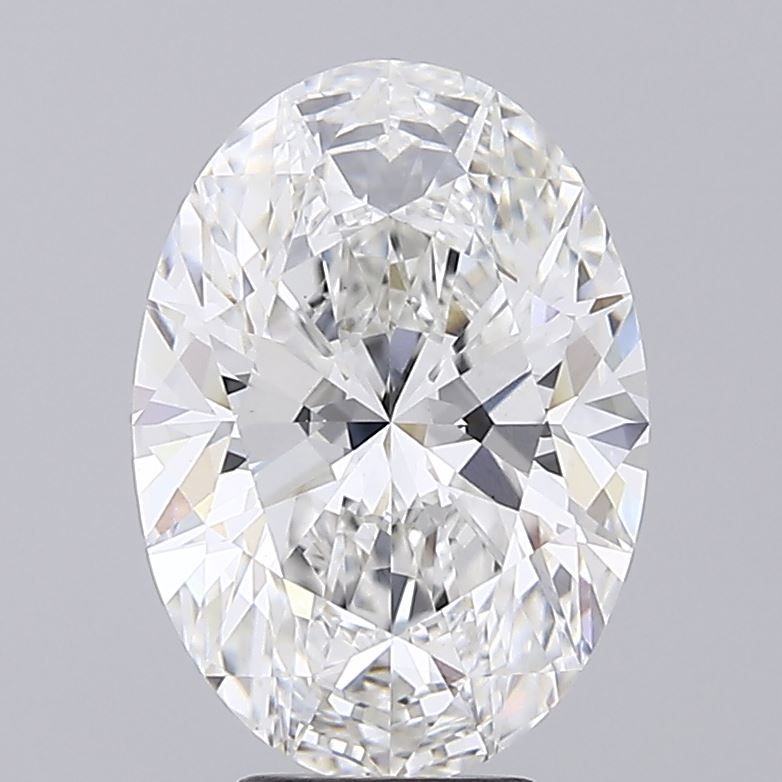 5.06 Carat Oval Shaped, Ideal Cut, F Color, VVS2 Clarity, IGI Certified Lab Grown Diamond