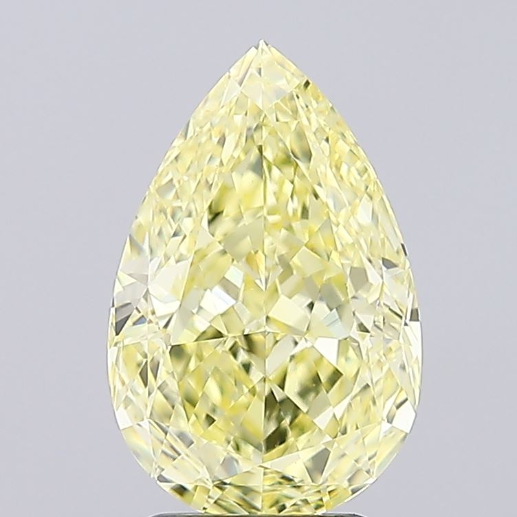 3.19 Carat Pear Shaped, Ideal Cut, VVS2 Clarity, IGI Certified Lab Grown Diamond