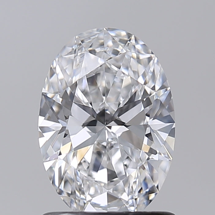 1.02 Carat Oval Shaped, Excellent Cut, D Color, VVS2 Clarity, IGI Certified Lab Grown Diamond