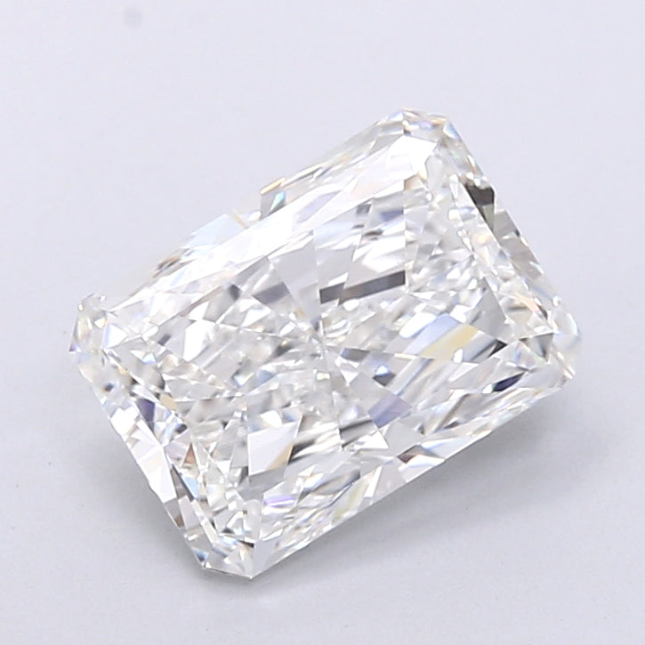4.03 Carat Radiant Shaped, Very Good Cut, F Color, VS1 Clarity, IGI Certified Lab Grown Diamond