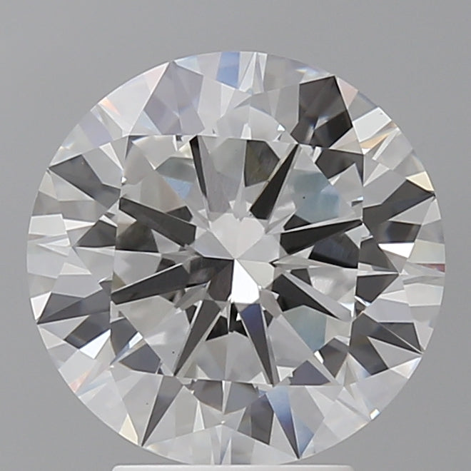 4.09 Carat Round Shaped, Excellent Cut, E Color, VS1 Clarity, IGI Certified Lab Grown Diamond