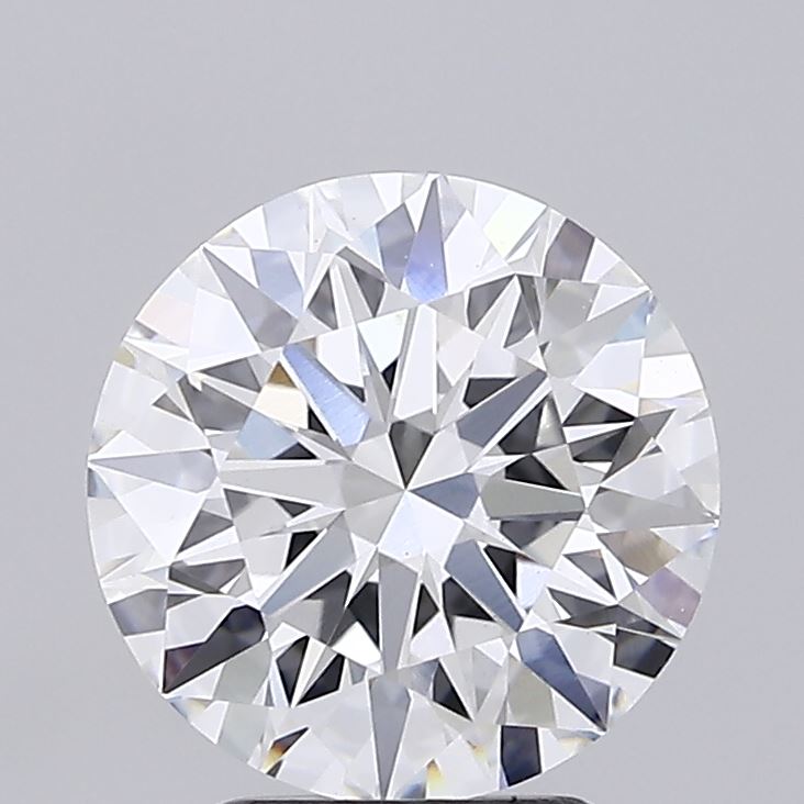 2.17 Carat Round Shaped, Ideal Cut, D Color, VS1 Clarity, IGI Certified Lab Grown Diamond