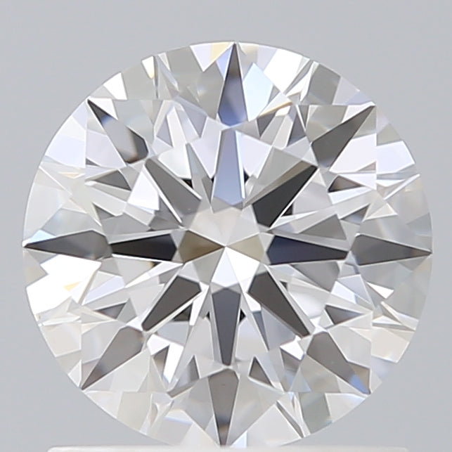 1.18 Carat Round Shaped, Ideal Cut, D Color, VVS2 Clarity, IGI Certified Lab Grown Diamond
