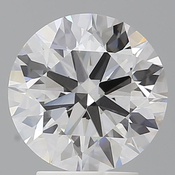 3.06 Carat Round Shaped, Ideal Cut, E Color, VVS2 Clarity, IGI Certified Lab Grown Diamond