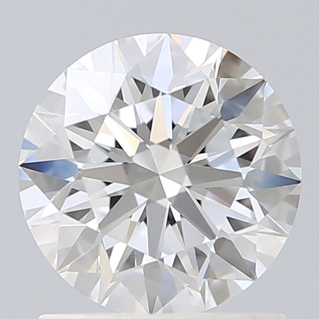 1.23 Carat Round Shaped, Ideal Cut, D Color, VVS2 Clarity, IGI Certified Lab Grown Diamond