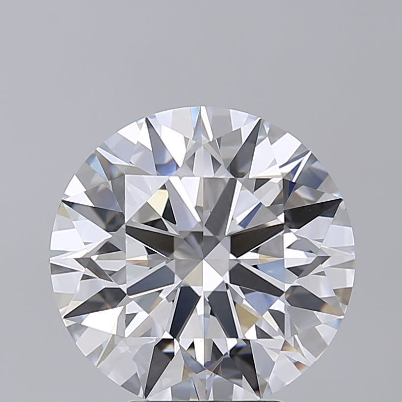 5.02 Carat Round Shaped, Ideal Cut, E Color, VVS2 Clarity, IGI Certified Lab Grown Diamond