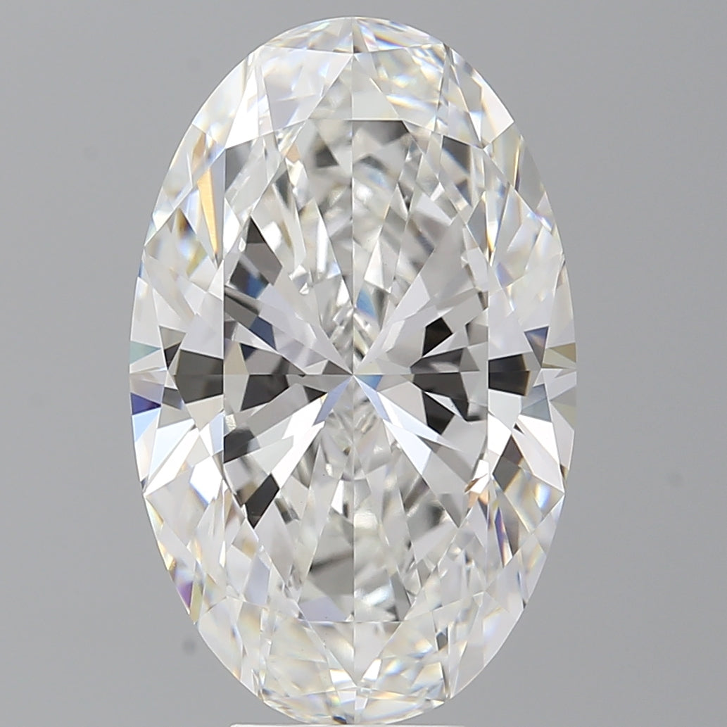 8.58 Carat Oval Shaped, Ideal Cut, E Color, VVS2 Clarity, IGI Certified Lab Grown Diamond