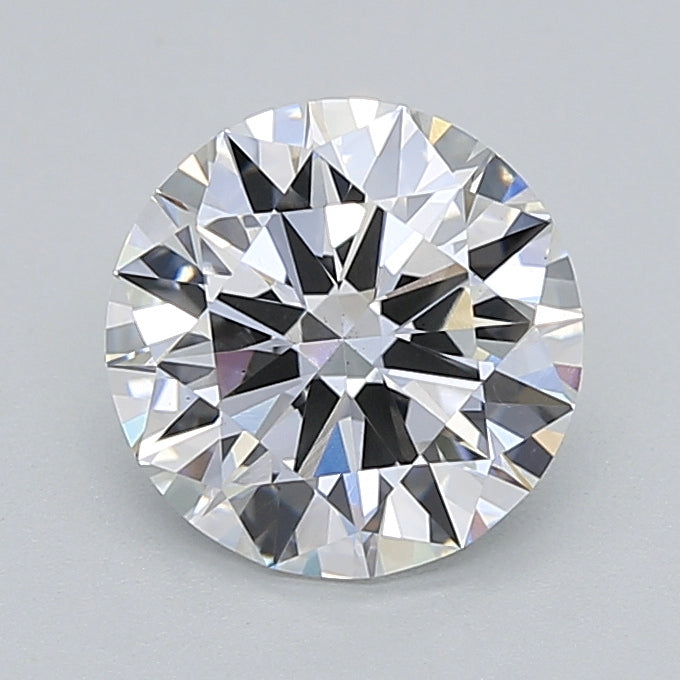 1.50 Carat Round Shaped, Excellent Cut, D Color, VS2 Clarity, IGI Certified Lab Grown Diamond