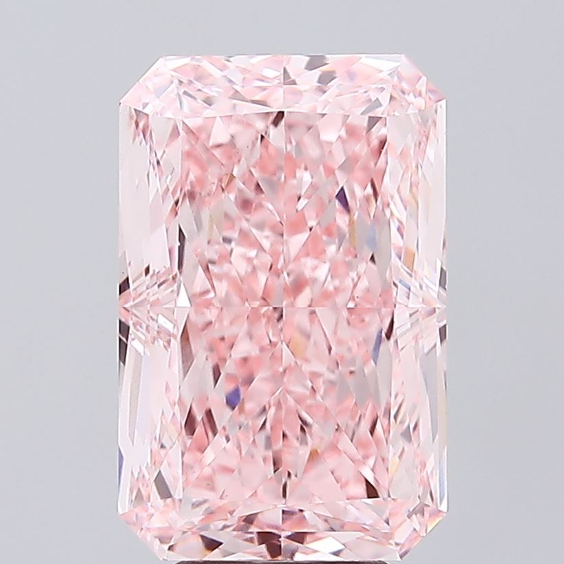 7.02 Carat Radiant Shaped, Ideal Cut, VS1 Clarity, IGI Certified Lab Grown Diamond
