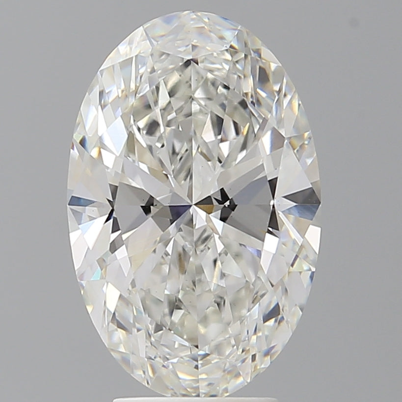 4.49 Carat Oval Shaped, Ideal Cut, F Color, VS1 Clarity, IGI Certified Lab Grown Diamond