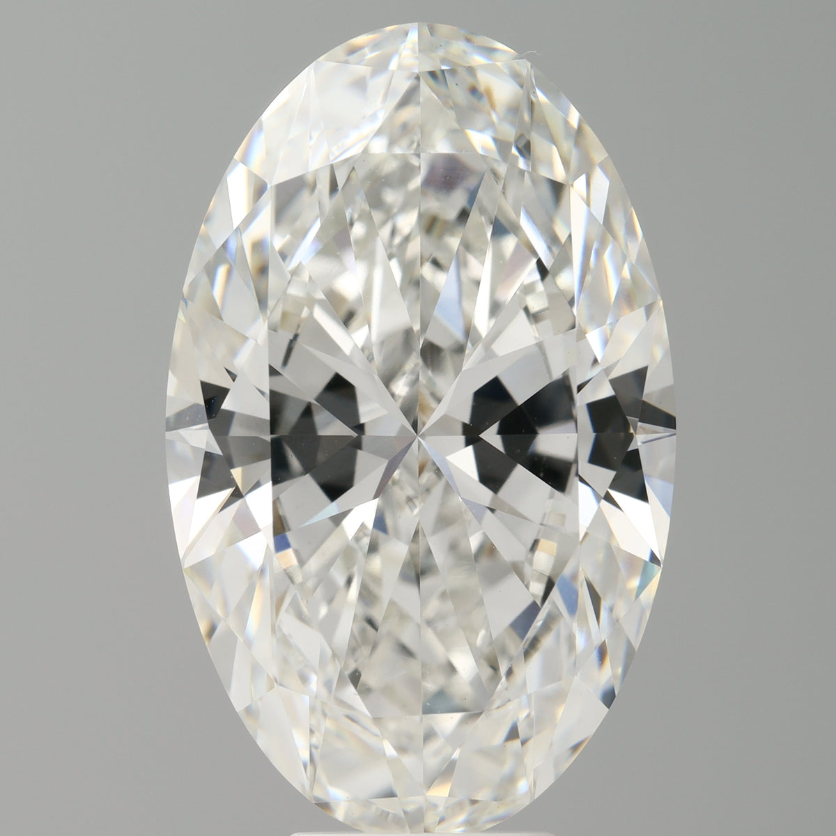 8.58 Carat Oval Shaped, Ideal Cut, F Color, VVS2 Clarity, IGI Certified Lab Grown Diamond