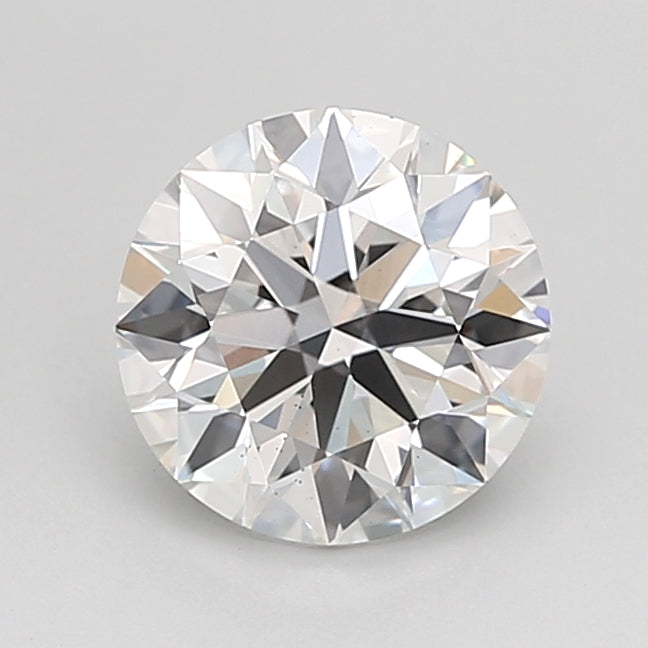 1.50 Carat Round Shaped, Ideal Cut, D Color, VS2 Clarity, IGI Certified Lab Grown Diamond