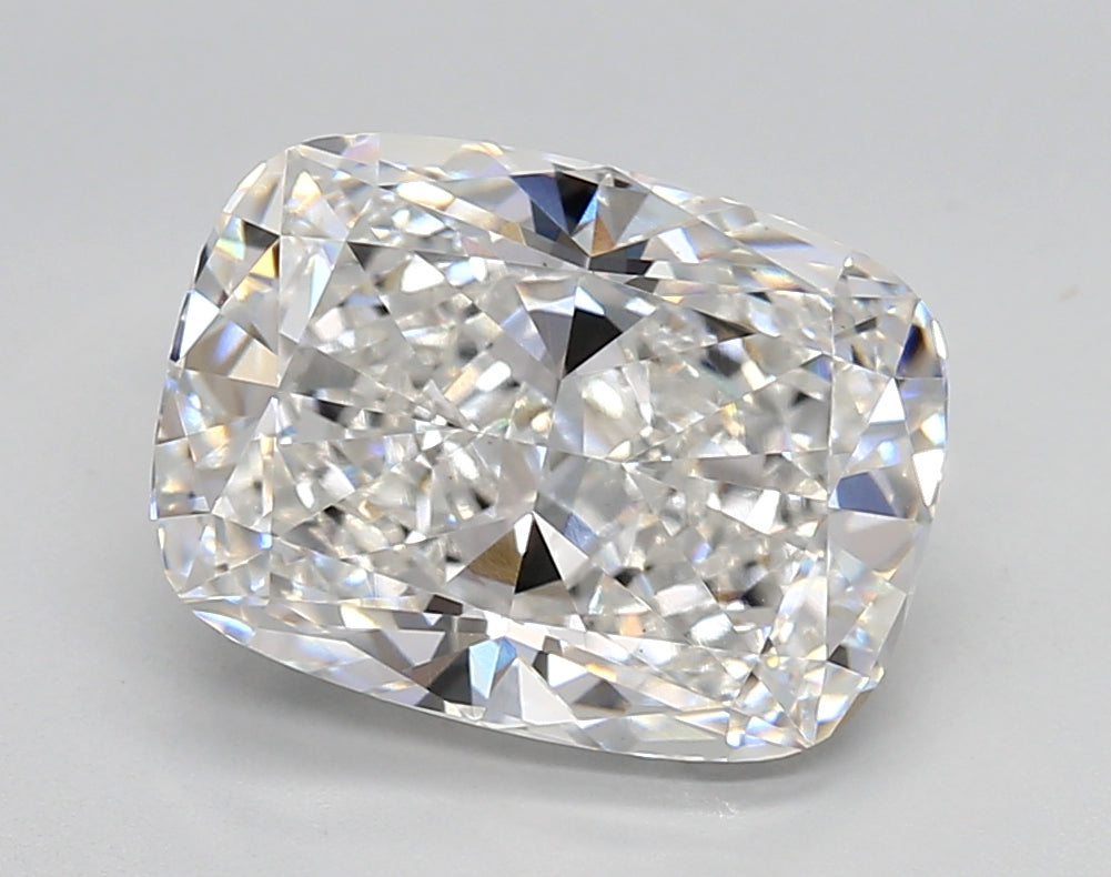 4.06 Carat Cushion Shaped, Very Good Cut, E Color, VS1 Clarity, IGI Certified Lab Grown Diamond