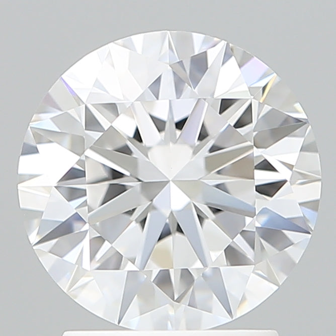 2.30 Carat Round Shaped, Excellent Cut, D Color, VVS2 Clarity, IGI Certified Lab Grown Diamond
