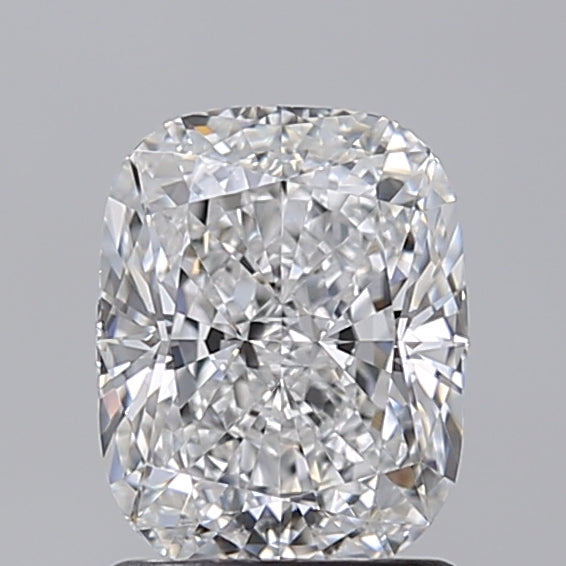 1.51 Carat Elongated Cushion Shaped, Excellent Cut, D Color, VVS2 Clarity, IGI Certified Lab Grown Diamond