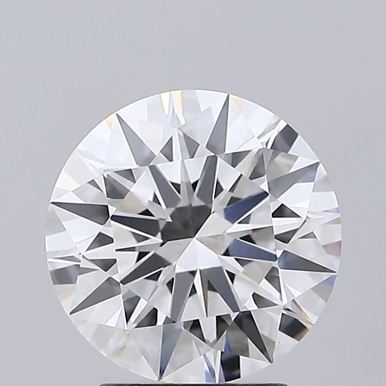 2.32 Carat Round Shaped, Ideal Cut, D Color, VVS2 Clarity, IGI Certified Lab Grown Diamond