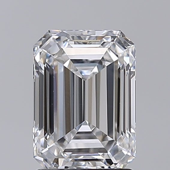 2.01 Carat Emerald Shaped, Excellent Cut, E Color, VS1 Clarity, IGI Certified Lab Grown Diamond