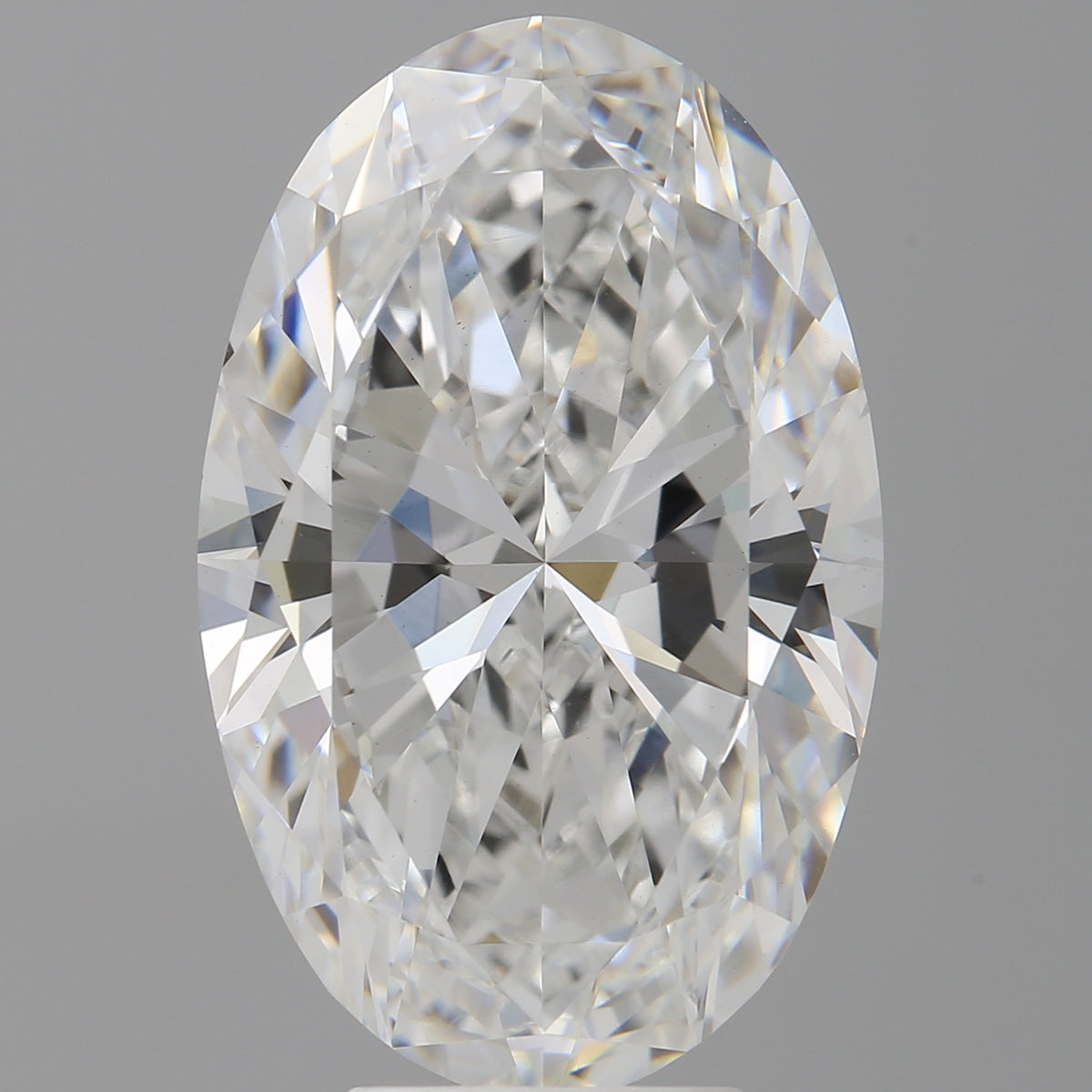 6.55 Carat Oval Shaped, Ideal Cut, E Color, VVS2 Clarity, IGI Certified Lab Grown Diamond