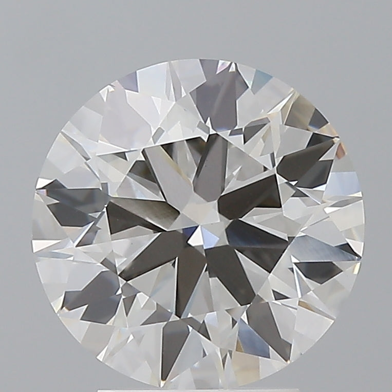 3.51 Carat Round Shaped, Ideal Cut, F Color, VVS2 Clarity, IGI Certified Lab Grown Diamond
