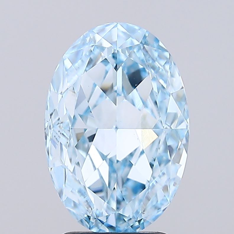 3.00 Carat Oval Shaped, Excellent Cut, VS1 Clarity, IGI Certified Lab Grown Diamond