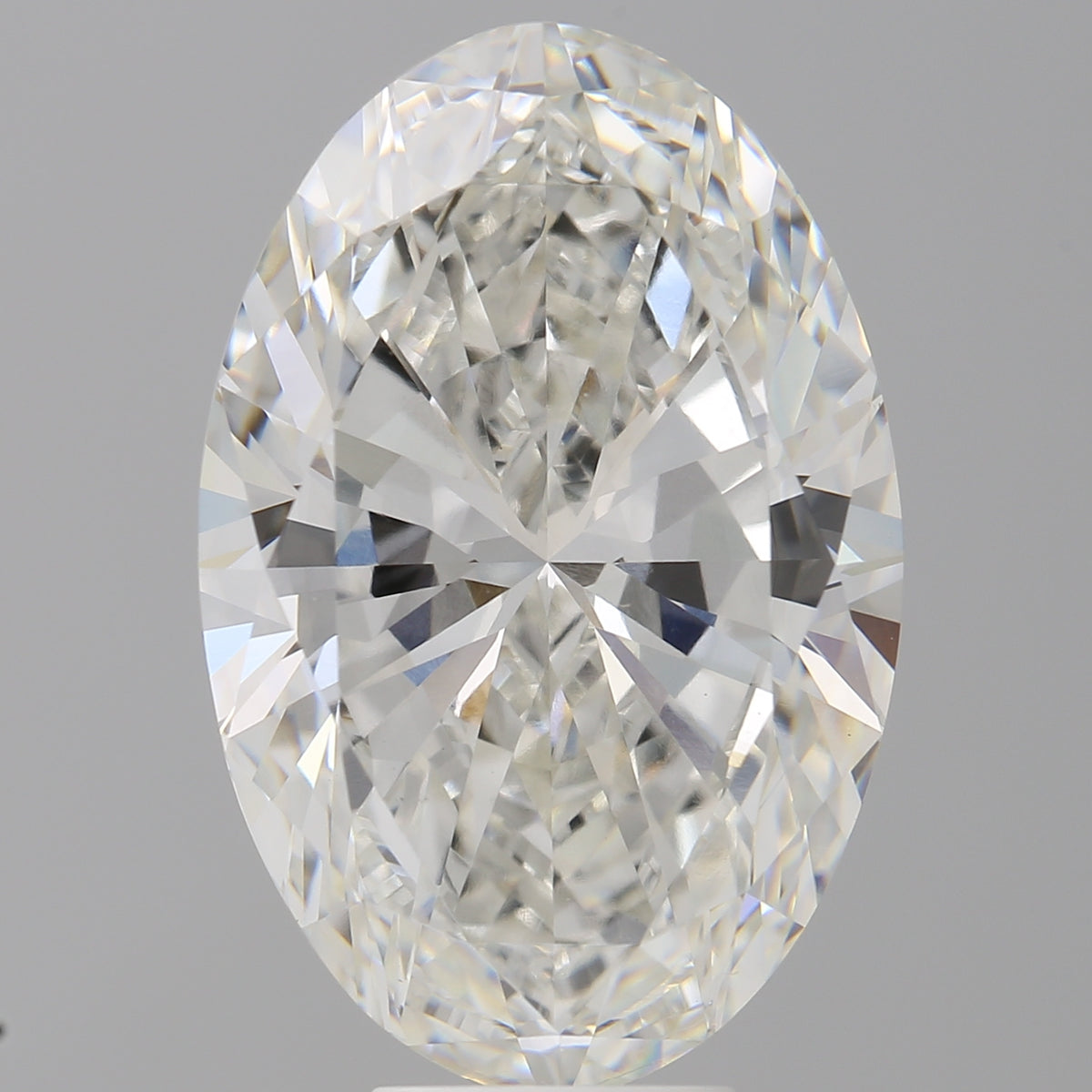 9.07 Carat Oval Shaped, Ideal Cut, F Color, VVS2 Clarity, IGI Certified Lab Grown Diamond