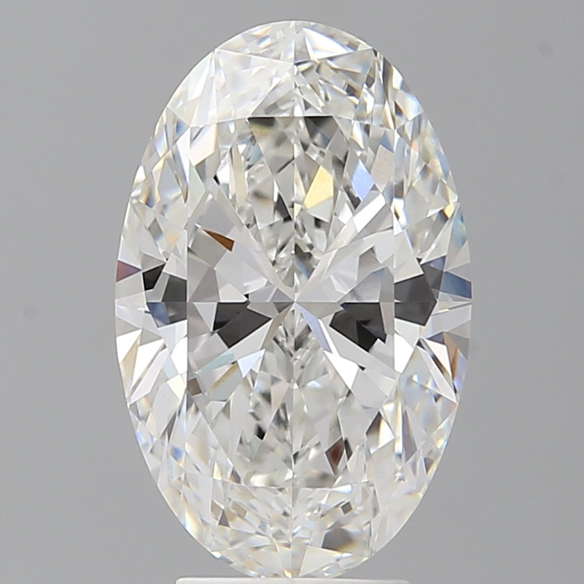4.51 Carat Oval Shaped, Ideal Cut, E Color, VVS2 Clarity, IGI Certified Lab Grown Diamond