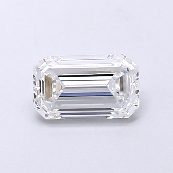 0.41 Carat Emerald Shaped, Very Good Cut, D Color, VVS1 Clarity, IGI Certified Lab Grown Diamond