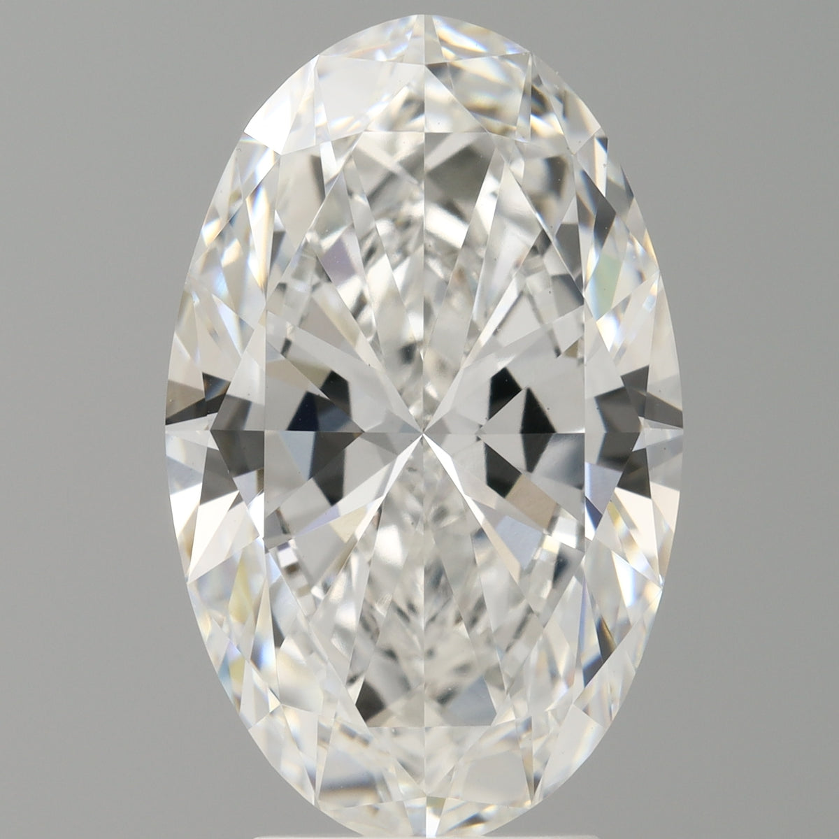4.09 Carat Oval Shaped, Ideal Cut, E Color, VVS2 Clarity, IGI Certified Lab Grown Diamond