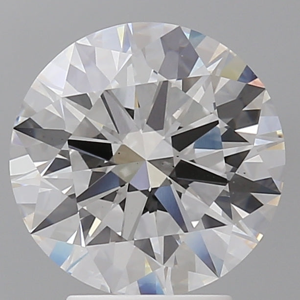 3.57 Carat Round Shaped, Ideal Cut, E Color, VS2 Clarity, IGI Certified Lab Grown Diamond