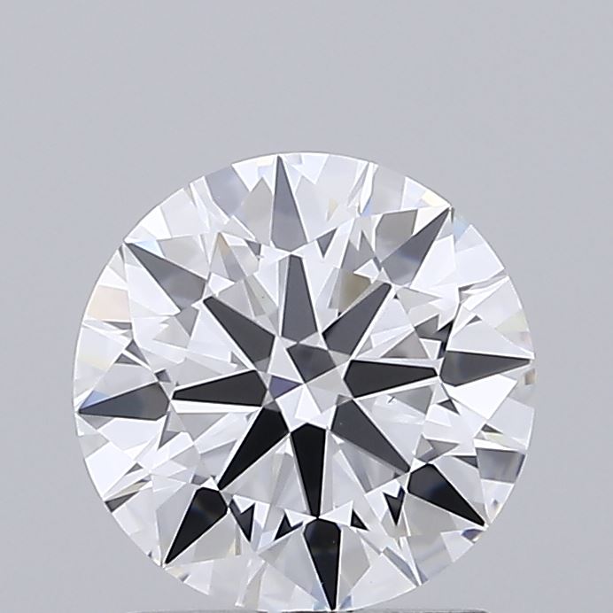 1.50 Carat Round Shaped, Ideal Cut, D Color, VS1 Clarity, IGI Certified Lab Grown Diamond