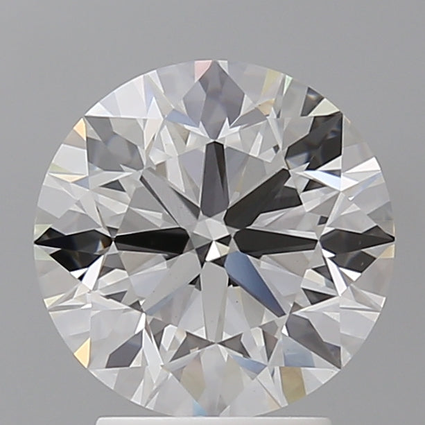 3.00 Carat Round Shaped, Excellent Cut, E Color, VVS2 Clarity, IGI Certified Lab Grown Diamond