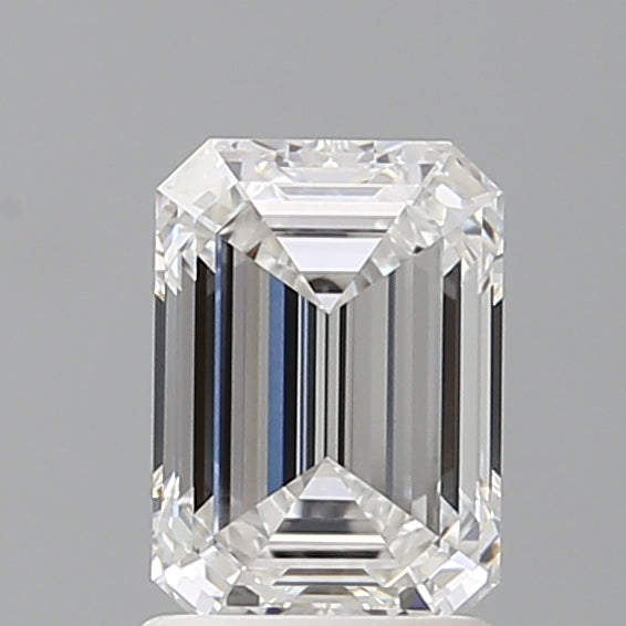1.60 Carat Emerald Shaped, Ideal Cut, D Color, VVS2 Clarity, IGI Certified Lab Grown Diamond