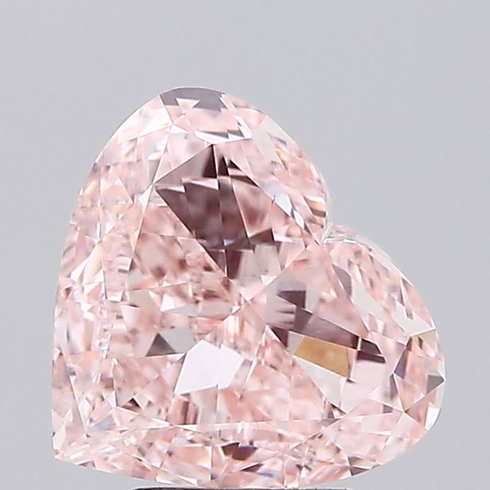 5.00 Carat Heart Shaped, Very Good Cut, VVS2 Clarity, IGI Certified Lab Grown Diamond