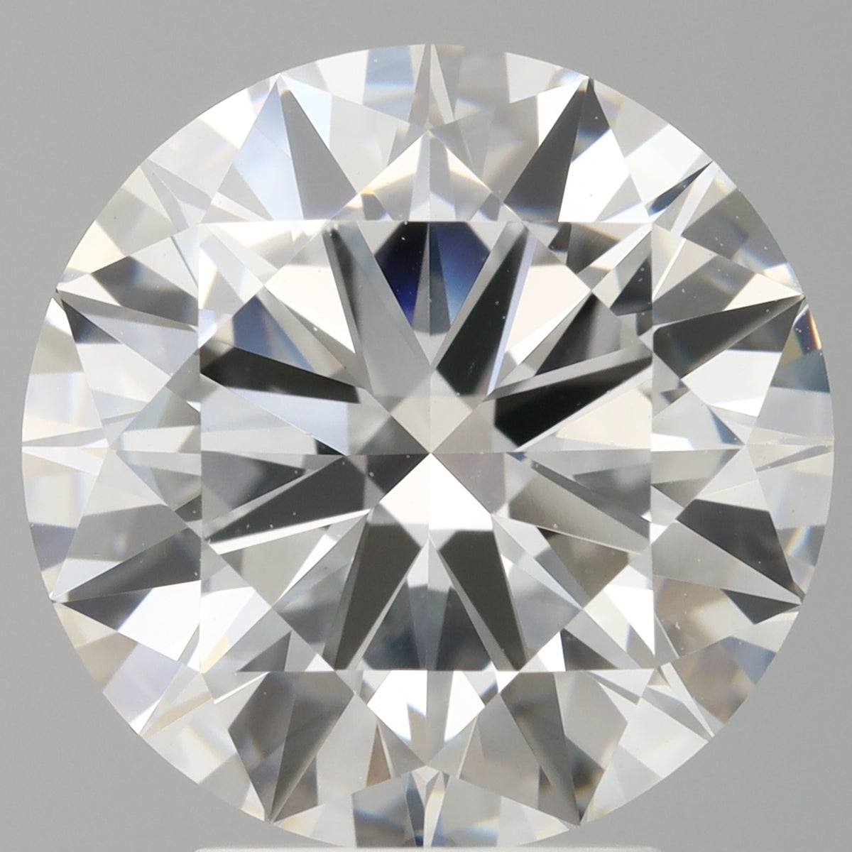 4.01 Carat Round Shaped, Excellent Cut, F Color, VVS2 Clarity, IGI Certified Lab Grown Diamond
