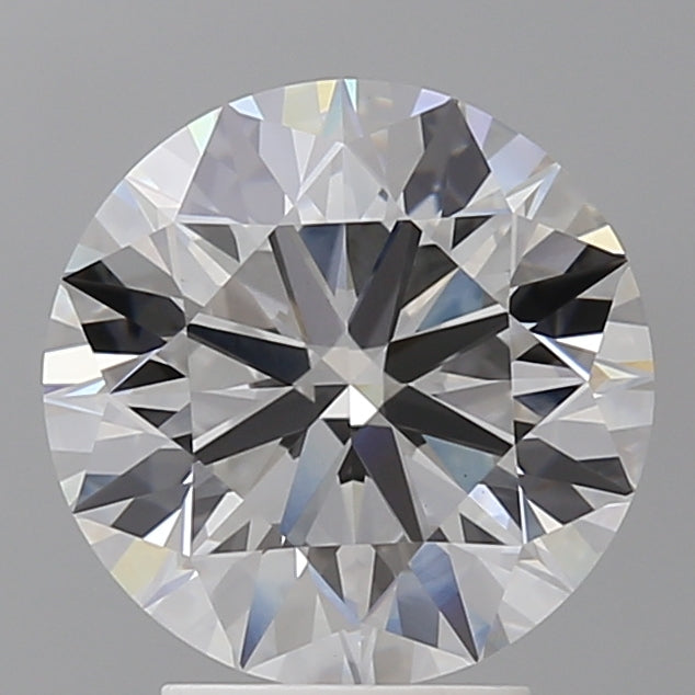 3.60 Carat Round Shaped, Ideal Cut, E Color, VVS2 Clarity, IGI Certified Lab Grown Diamond