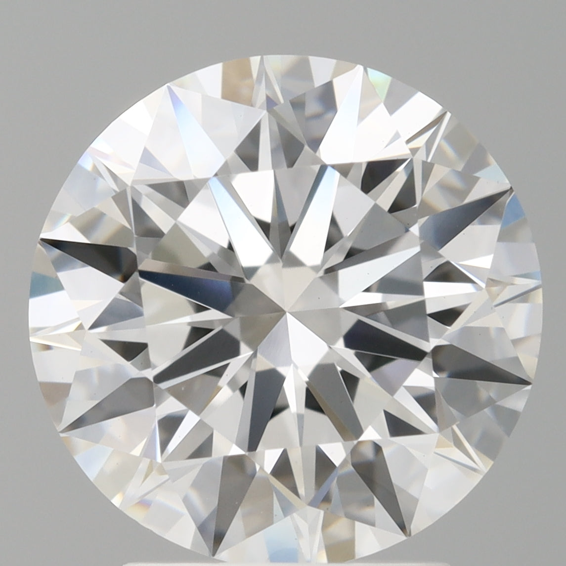 3.04 Carat Round Shaped, Ideal Cut, E Color, VVS2 Clarity, IGI Certified Lab Grown Diamond