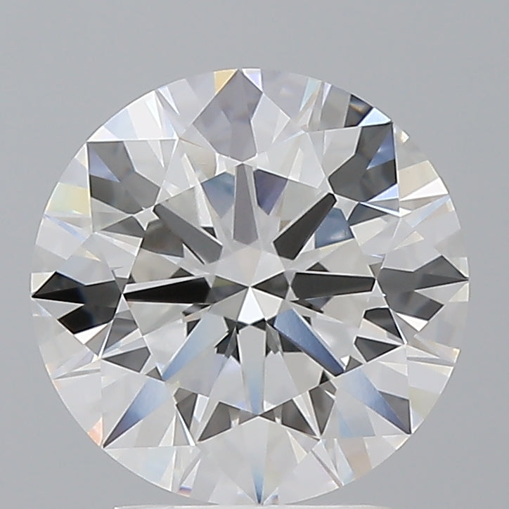 3.10 Carat Round Shaped, Ideal Cut, E Color, VVS2 Clarity, IGI Certified Lab Grown Diamond