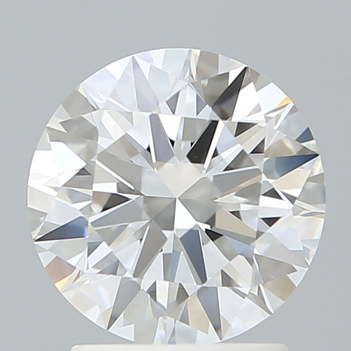 2.10 Carat Round Shaped, Ideal Cut, E Color, VVS2 Clarity, IGI Certified Lab Grown Diamond