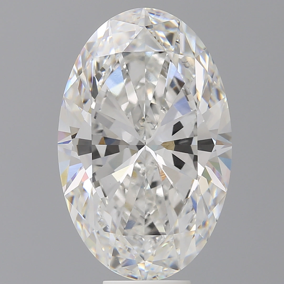 10.05 Carat Oval Shaped, Ideal Cut, E Color, VVS2 Clarity, IGI Certified Lab Grown Diamond