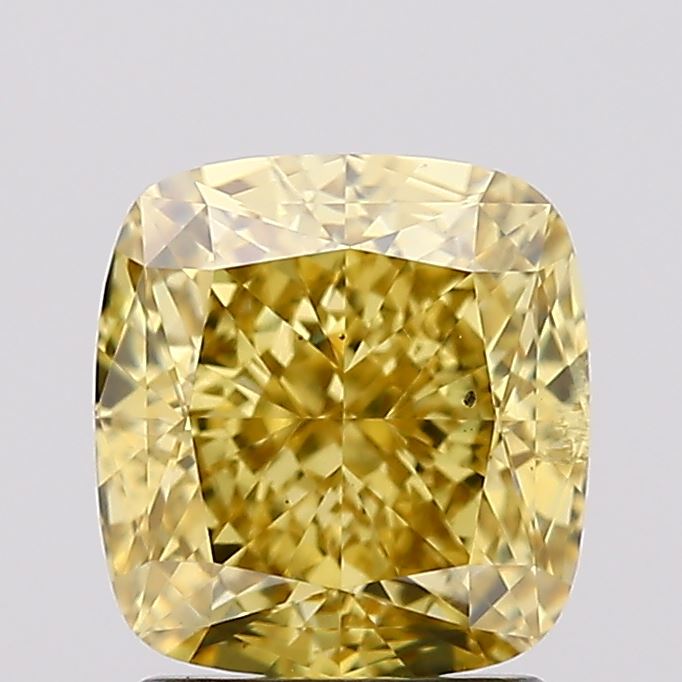 2.14 Carat Cushion Shaped, Ideal Cut, SI1 Clarity, IGI Certified Lab Grown Diamond
