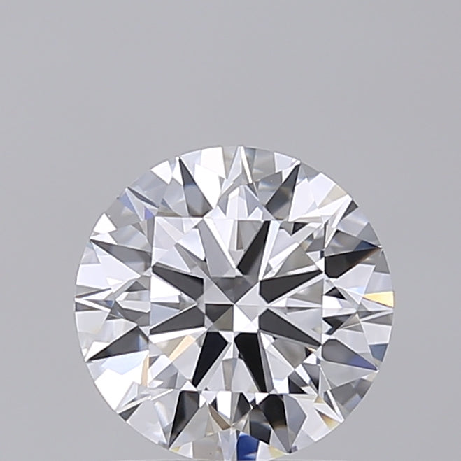 1.51 Carat Round Shaped, Ideal Cut, D Color, VVS2 Clarity, IGI Certified Lab Grown Diamond