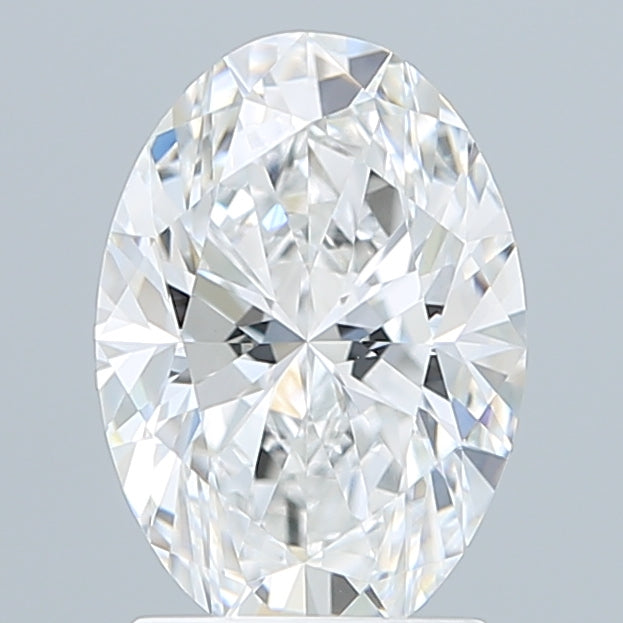 2.09 Carat Oval Shaped, Excellent Cut, D Color, VVS2 Clarity, IGI Certified Lab Grown Diamond